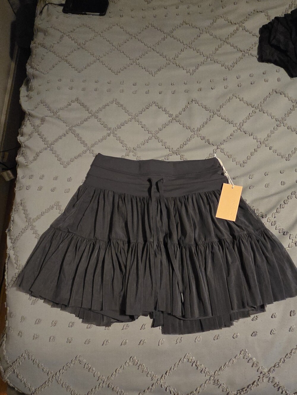 PopFlex Pirouette Skirt - Smokey Gray - Sz L - NWT